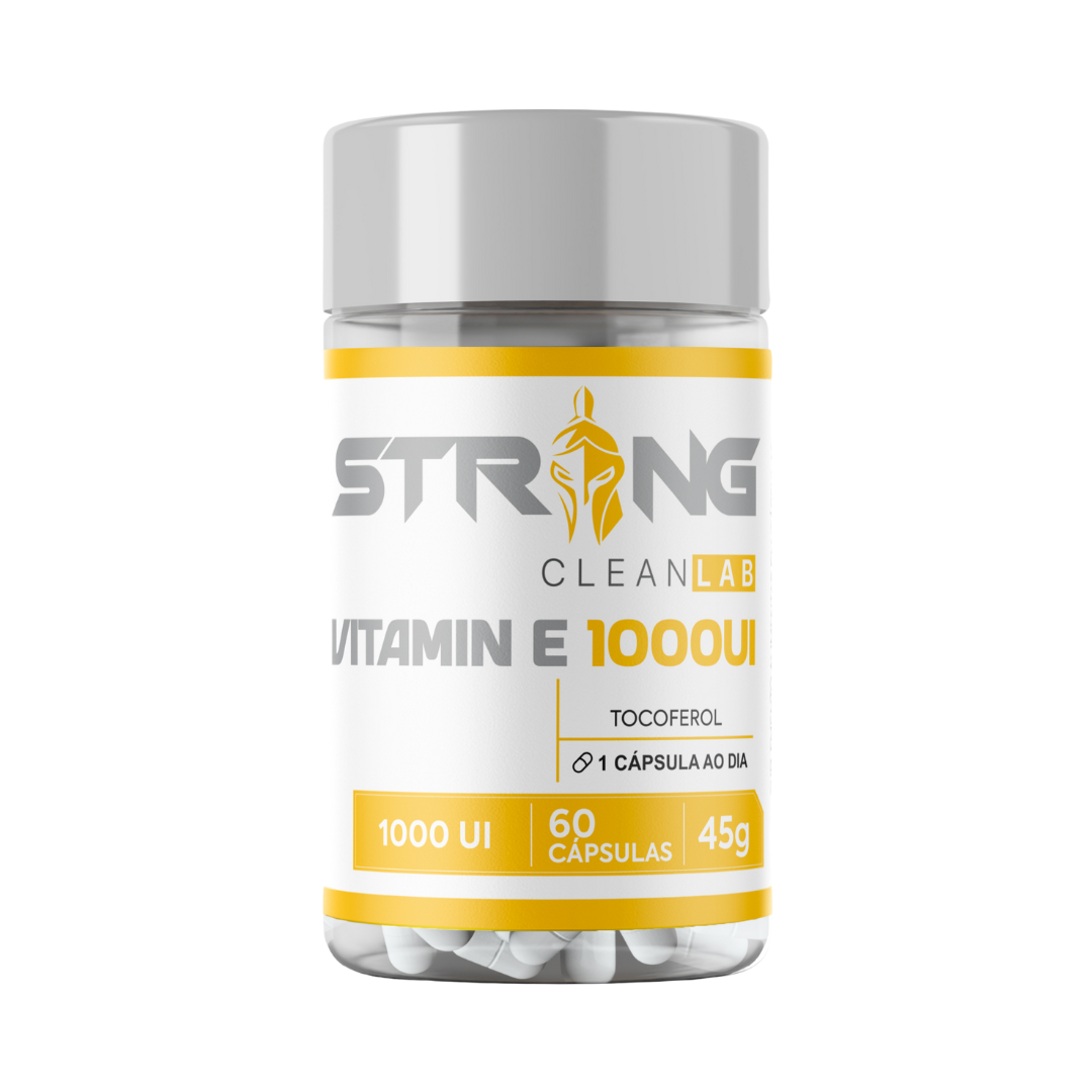 Vitamina E 1000 UI 60 Cápsulas – Antioxidante, Saúde Ocular e Cardiovascular