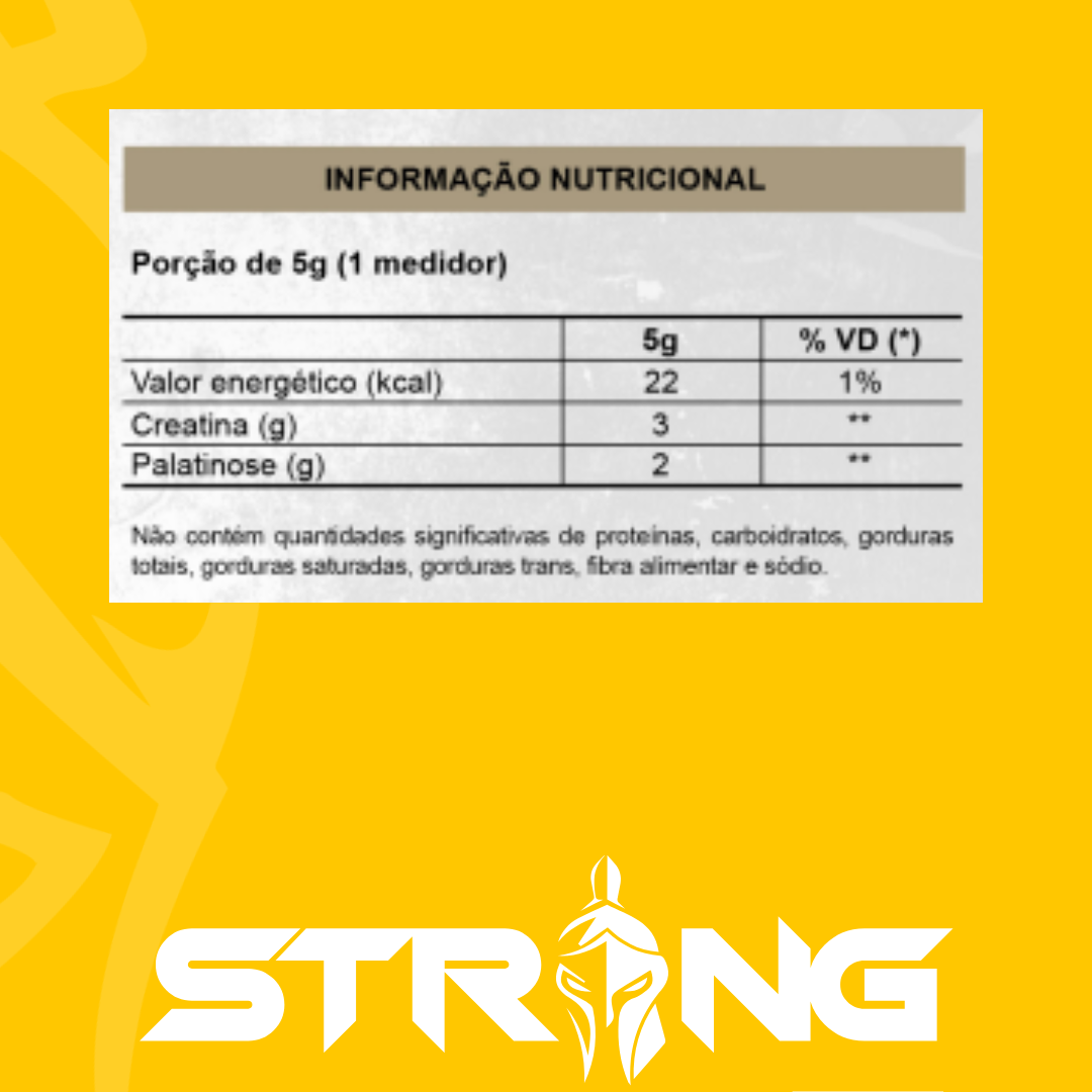 Creatina Ultra Strong 300g - Força, Potência e Explosão Muscular