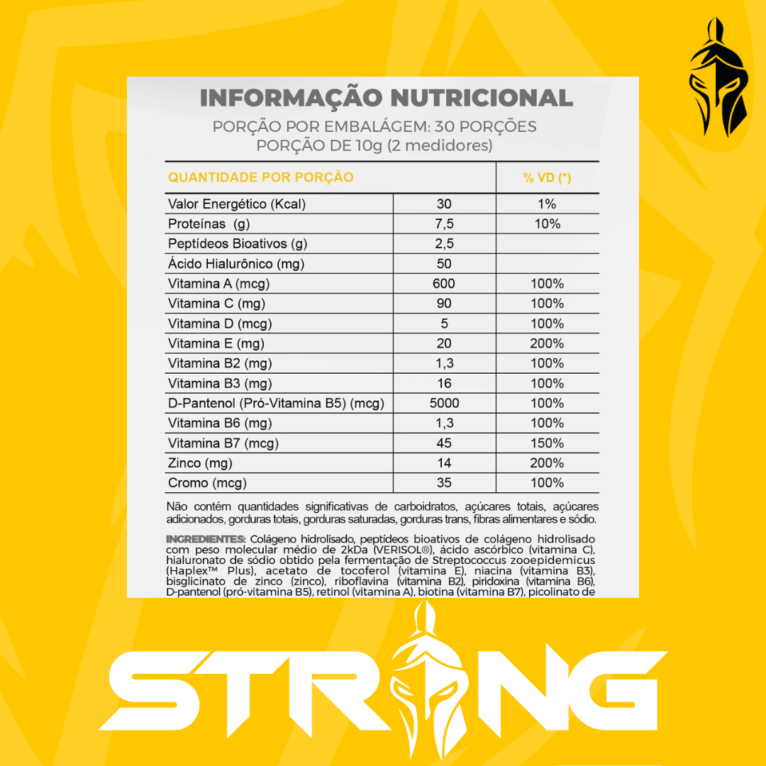 Collagen Skin Beauty CleanLab 300g - Pele Firme e Hidratada - Strong