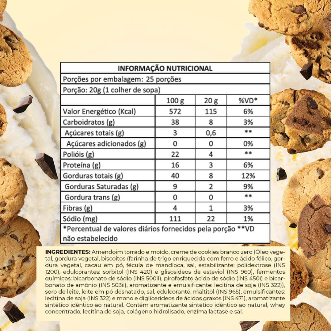 Pasta de Amendoim Gourmet 500g – Fonte de Energia, Sabor e Nutrição Completa