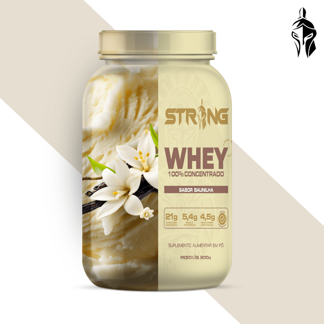 Whey 100% Pure 900g - Proteína de Alto Valor Biológico - Strong