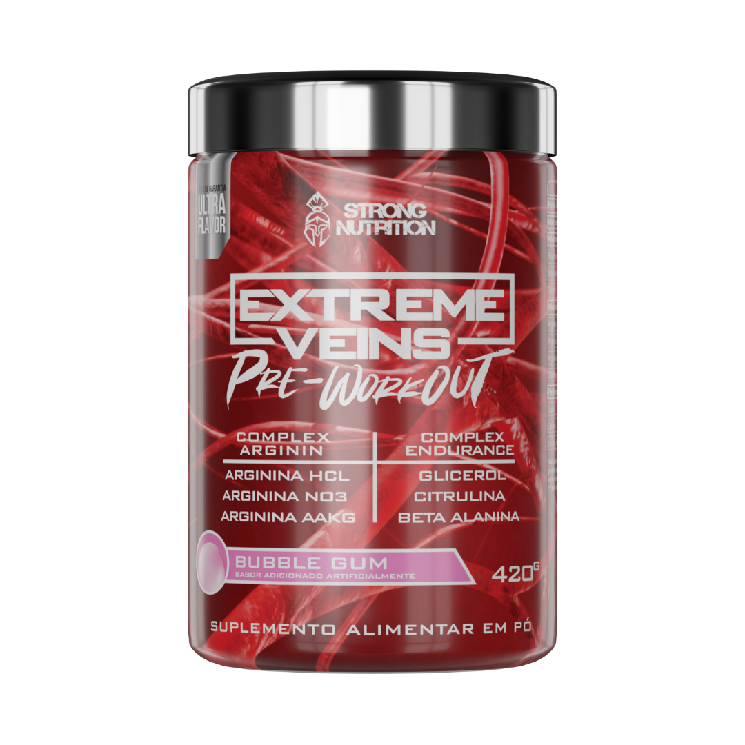 Extreme Veins 420g - Pré-Treino com Arginina