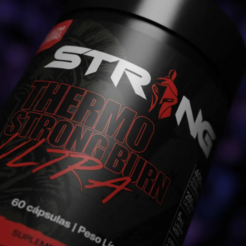 Thermo Strong Burn Ultra 60 Cápsulas - Termogênico Potente
