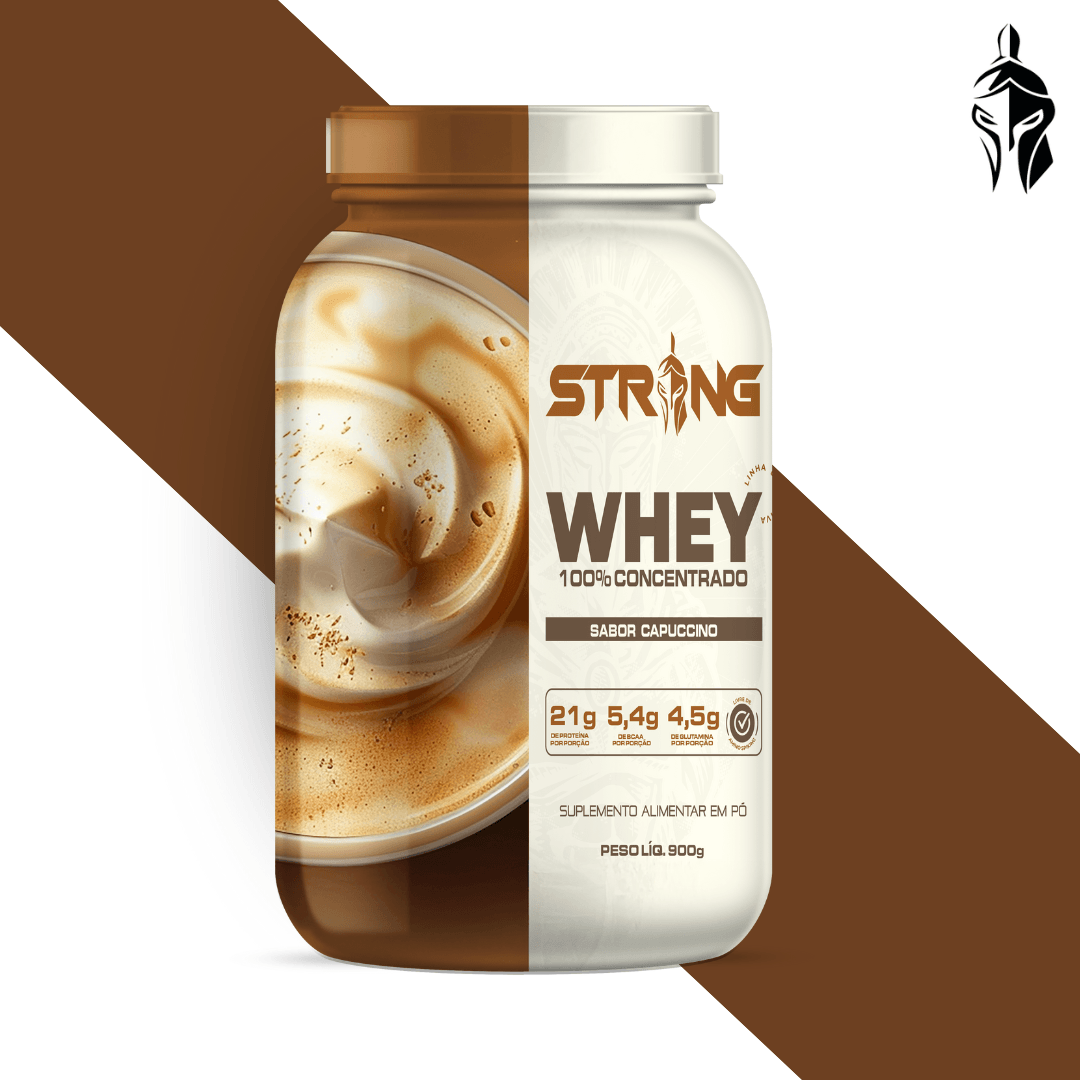 Whey 100% Pure 900g - Proteína de Alto Valor Biológico - Strong
