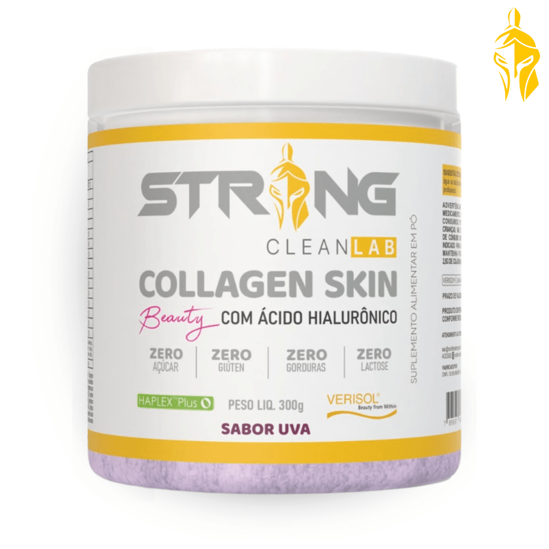 Collagen Skin Beauty CleanLab 300g - Pele Firme e Hidratada - Strong