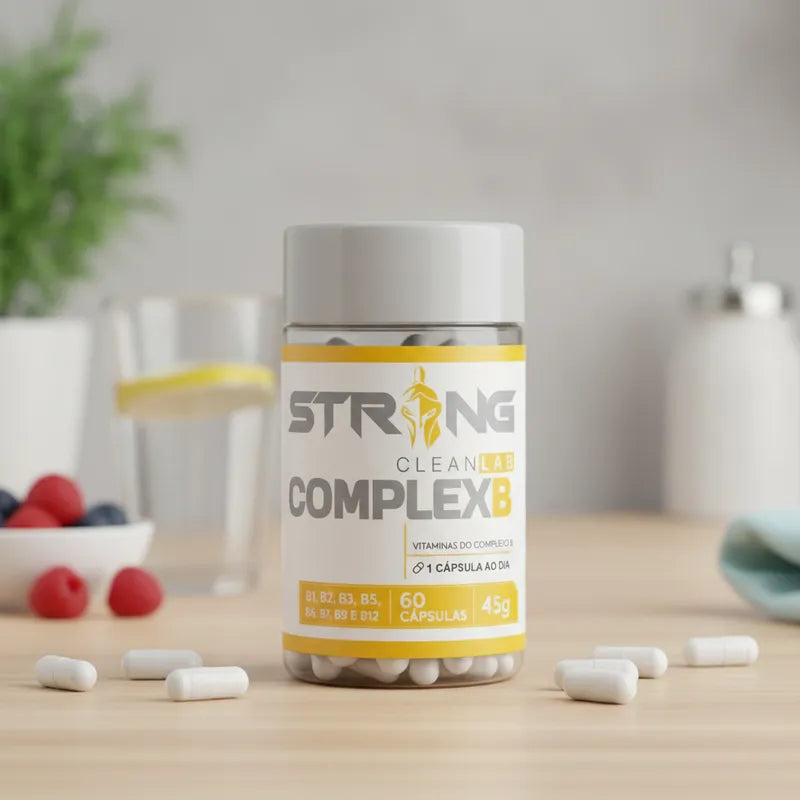 Complexo B 60 Cápsulas - Energia, Imunidade e Saúde