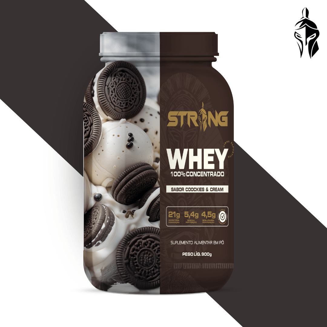 Whey 100% Pure 900g - Proteína de Alto Valor Biológico - Strong