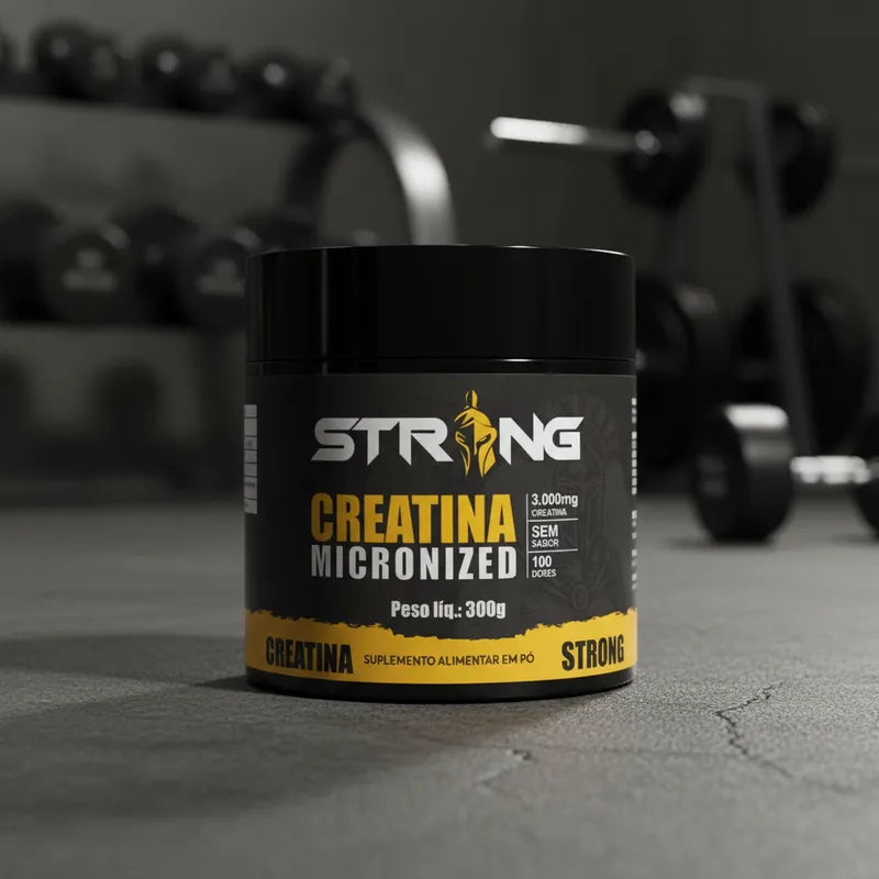 Creatina Natural 300g - Força, Energia e Recuperação