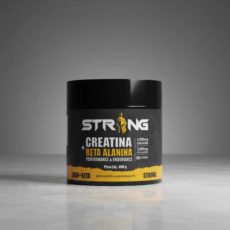 Creatina + Beta Alanina 300g - Performance e Resistência