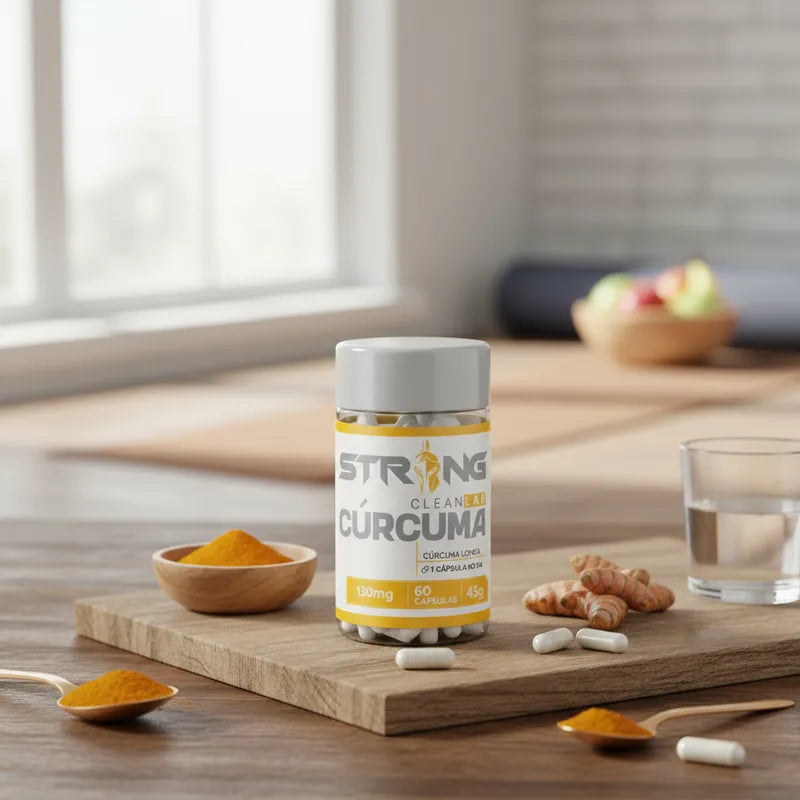 Cúrcuma Longa 60 Cápsulas - Antioxidante e Anti-inflamatório Natural