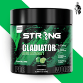 Gladiator Pré-Workout 300g - Pré-Treino Sem Cafeína - Strong