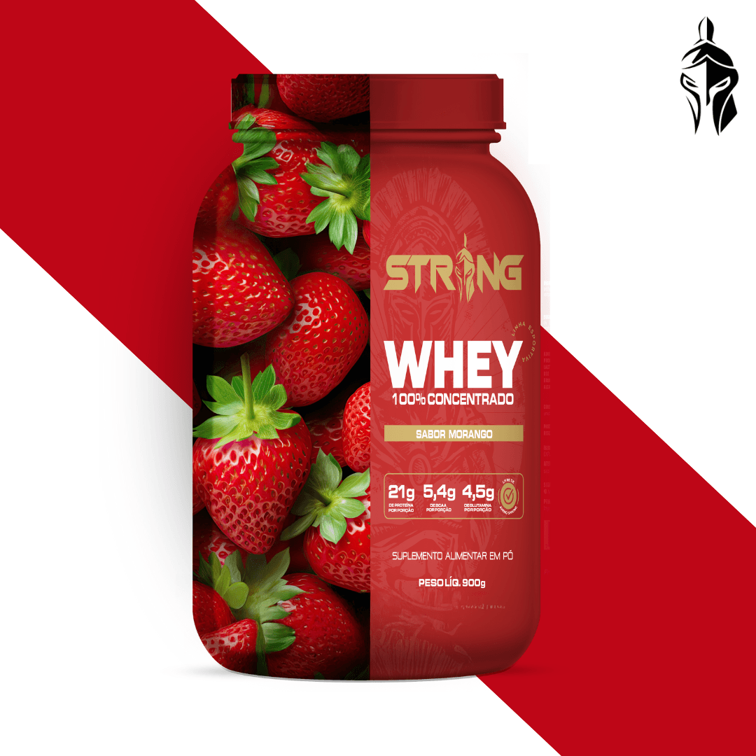 Whey 100% Pure 900g - Proteína de Alto Valor Biológico - Strong