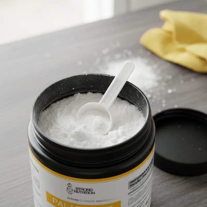 Strong Palatinose 400g - Energia Sustentada e Baixo Índice Glicêmico