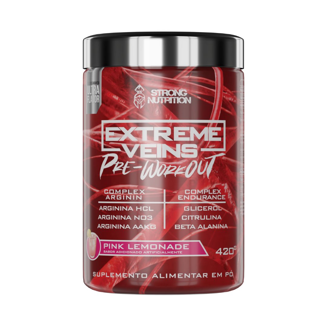 Extreme Veins 420g - Pré-Treino com Arginina