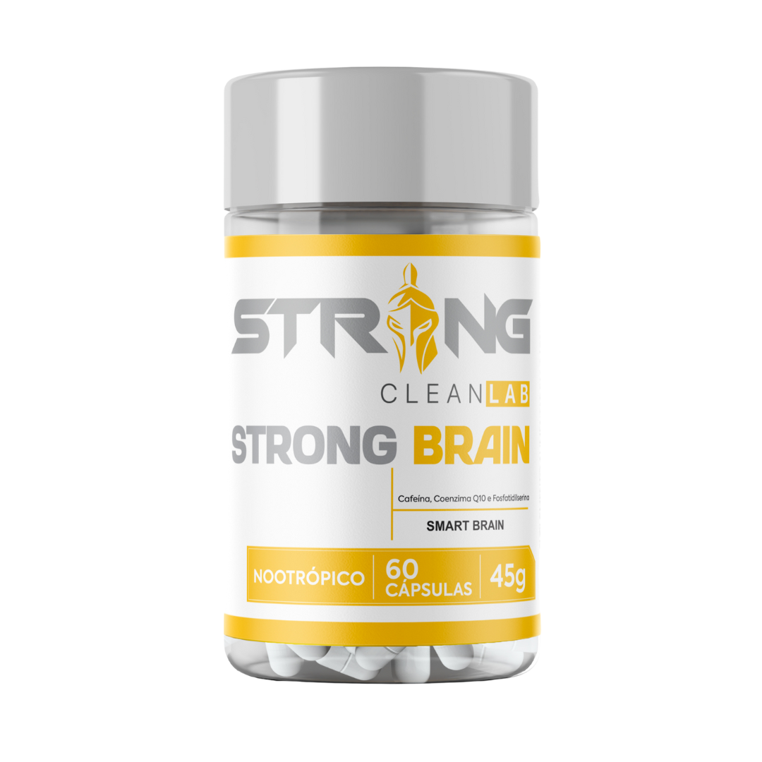 Strong Brain 60 Cápsulas - Foco, Memória e Desempenho Cognitivo