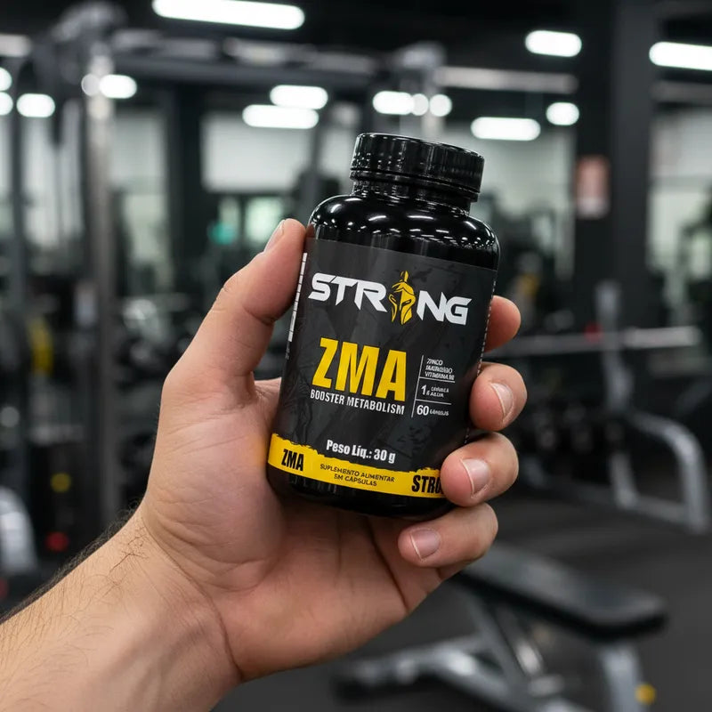 ZMA 60 Cápsulas - Suplemento para Melhorar o Desempenho e Recuperação Muscular