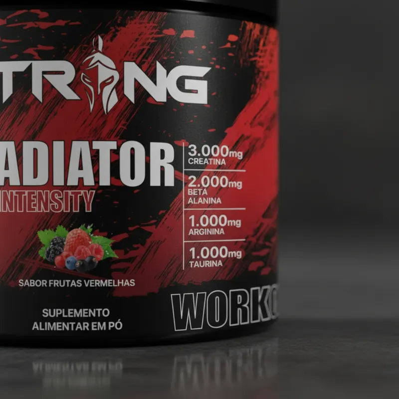 Gladiator Pré-Workout 150g - Pré-Treino Sem Cafeína
