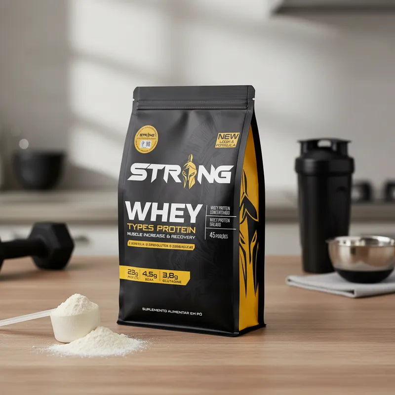 Whey Types Protein 1,8kg - Proteína para Alta Performance