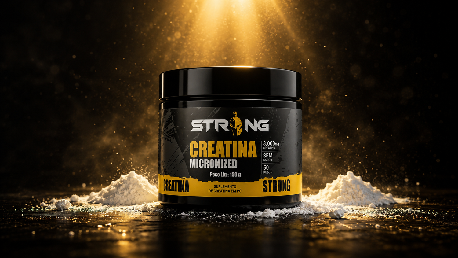 Creatina Strong 300g: benefícios e diferenciais