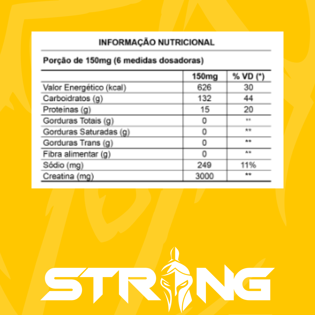 Strong Mass 3,3kg - Hipercalórico para Ganho de Massa e Peso