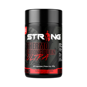 Thermo Strong Burn Ultra 60 Cápsulas - Termogênico Potente