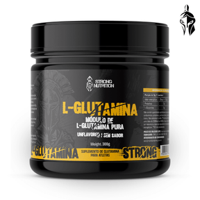 Glutamina 300g - Recuperação, Imunidade e Desempenho - Strong