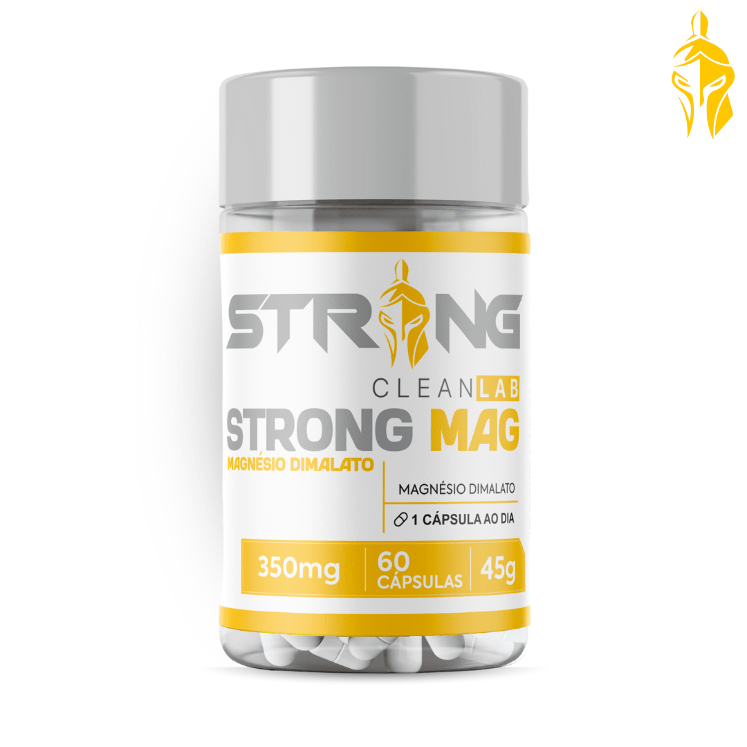 Strong MAG Magnésio Dimalato 60 Cápsulas - Saúde Articular e Bem-Estar