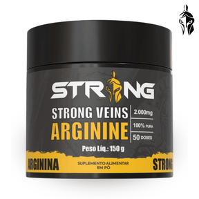 Strong Extreme Veins (Arginine) 150g - Energia, Crescimento e Resistência - Strong