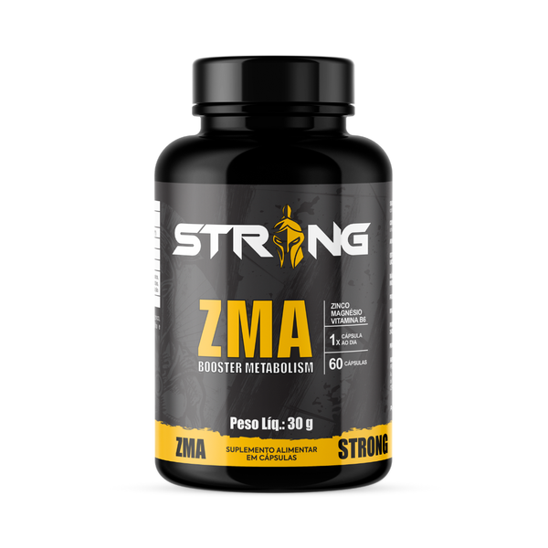 ZMA 60 Cápsulas - Suplemento para Melhorar o Desempenho e Recuperação Muscular