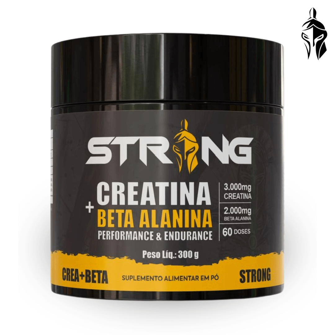 Creatina + Beta Alanina 300g - Performance e Resistência - Strong