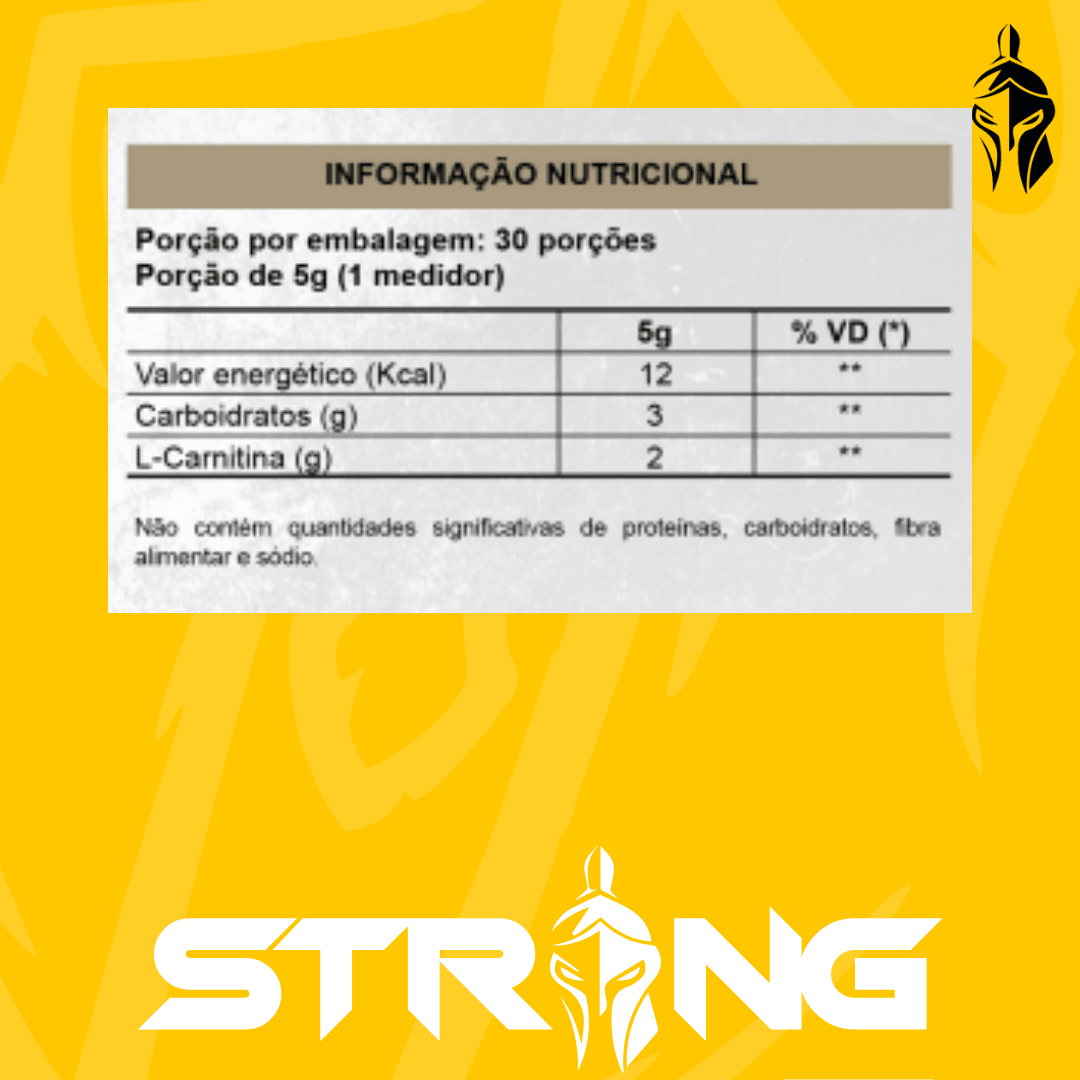 Carnipure 150g - L-Carnitina + Palatinose para Energia e Performance - Strong