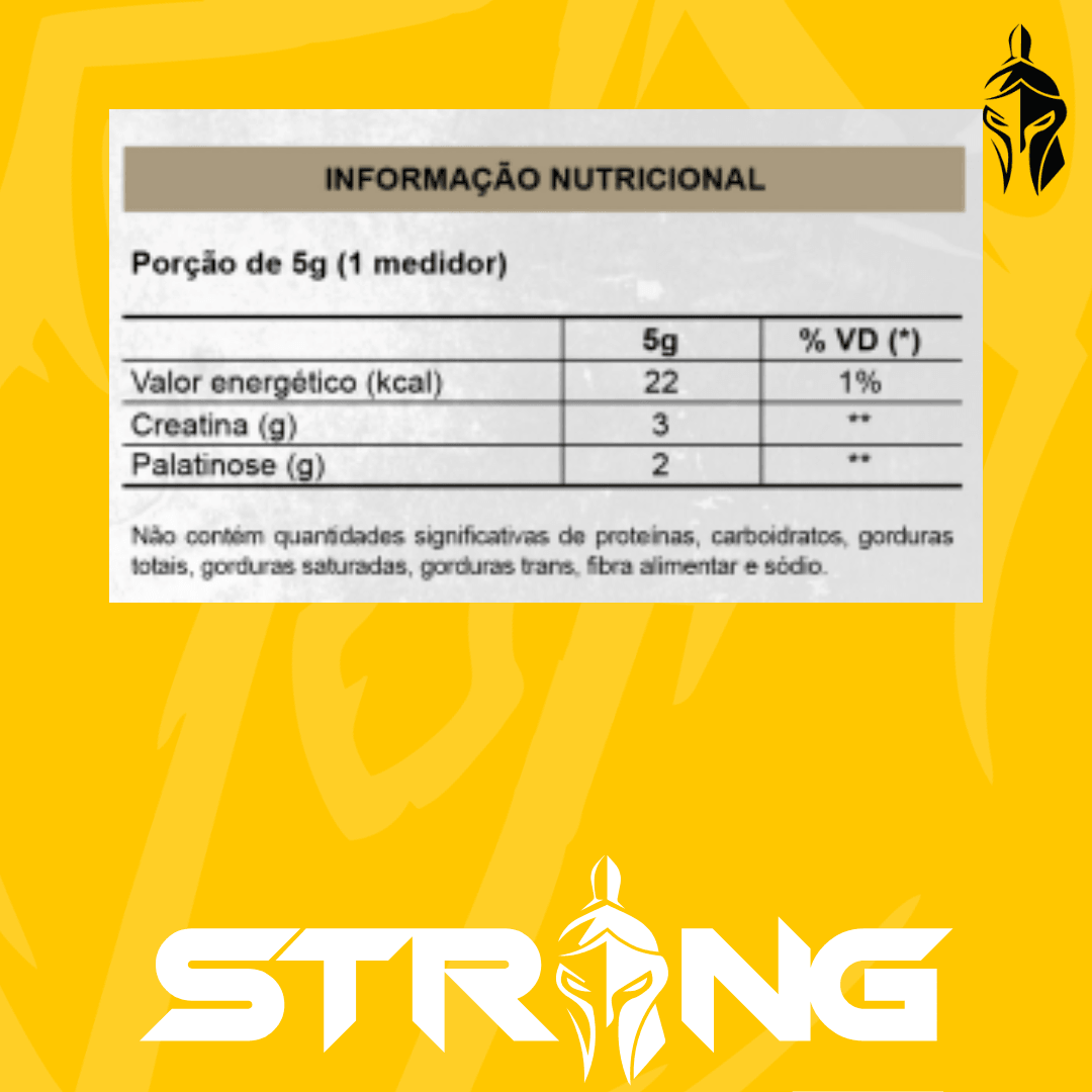 Creatina Ultra Strong 300g - Força, Potência e Explosão Muscular - Strong