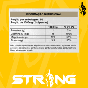 Colágeno 100 Cápsulas + Zinco+C - Pele, Unhas e Articulações