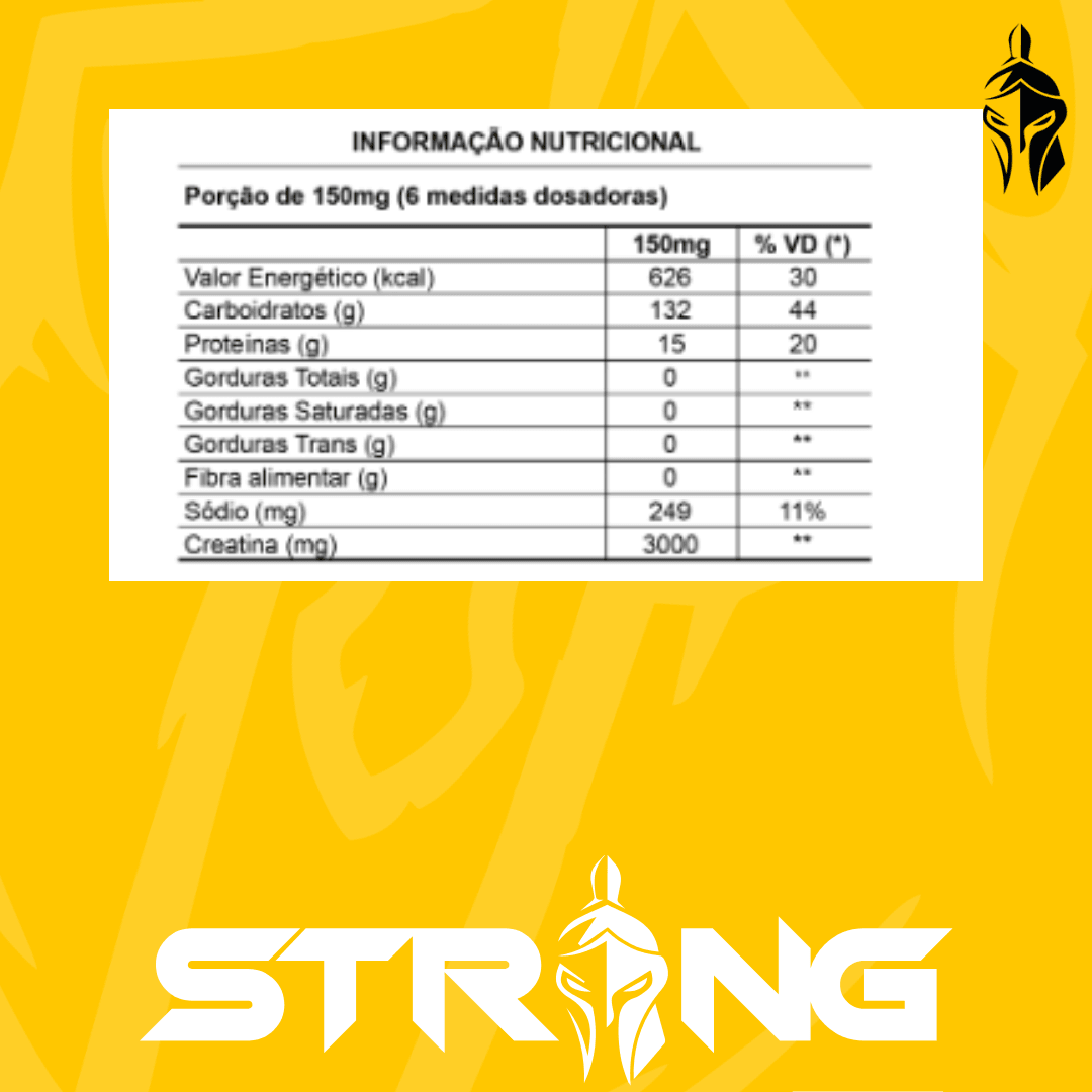 Strong Mass 3,3kg - Hipercalórico para Ganho de Massa e Peso - Strong