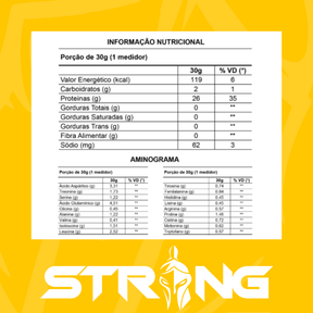 Whey Protein Isolado 900g – Alta Concentração Proteica e Baixo Carboidrato