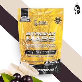 Strong Mass 3,3kg - Hipercalórico para Ganho de Massa e Peso - Strong