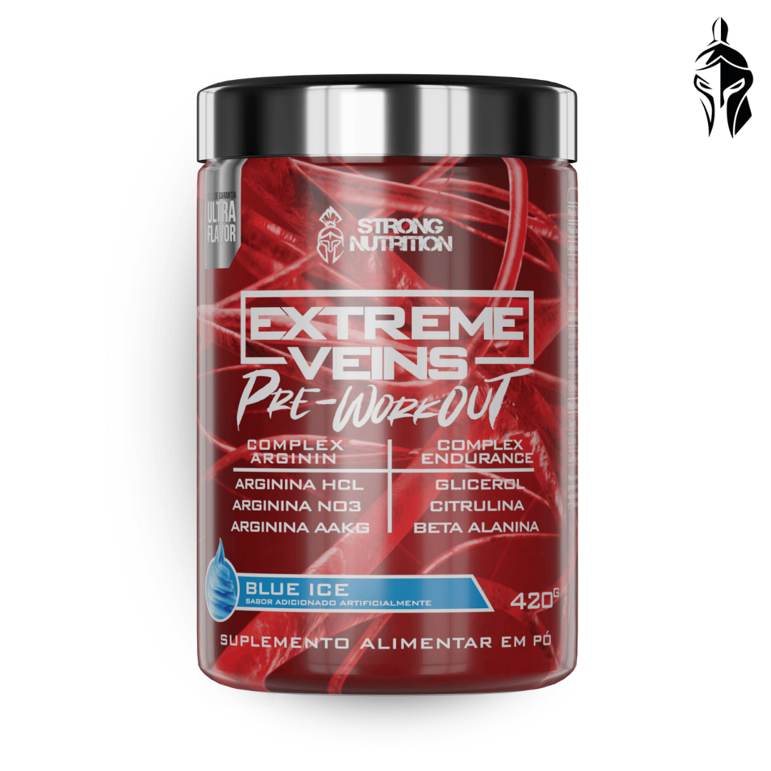 Extreme Veins 420g - Pré-Treino com Arginina e Ornitina - Strong