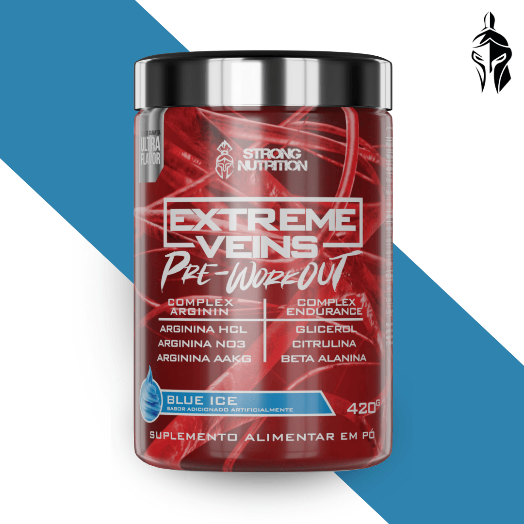 Extreme Veins 420g - Pré-Treino com Arginina e Ornitina - Strong