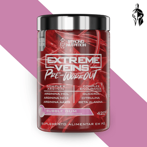 Extreme Veins 420g - Pré-Treino com Arginina e Ornitina - Strong