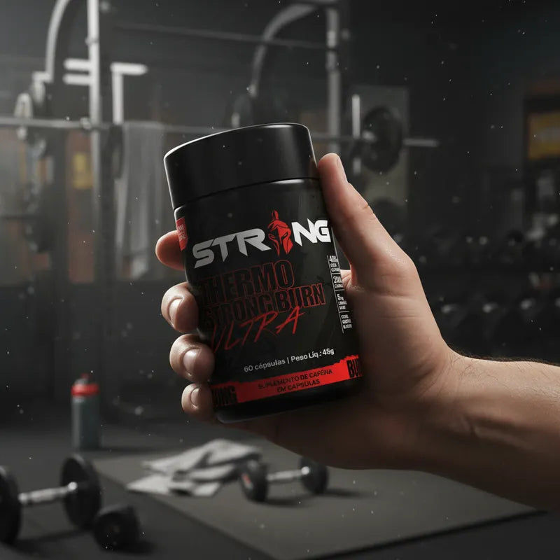 Thermo Strong Burn Ultra 60 Cápsulas - Termogênico Potente