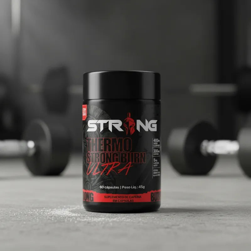 Thermo Strong Burn Ultra 60 Cápsulas - Termogênico Potente