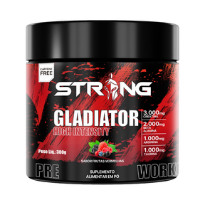 Gladiator Pré-Workout 300g - Pré-Treino Sem Cafeína