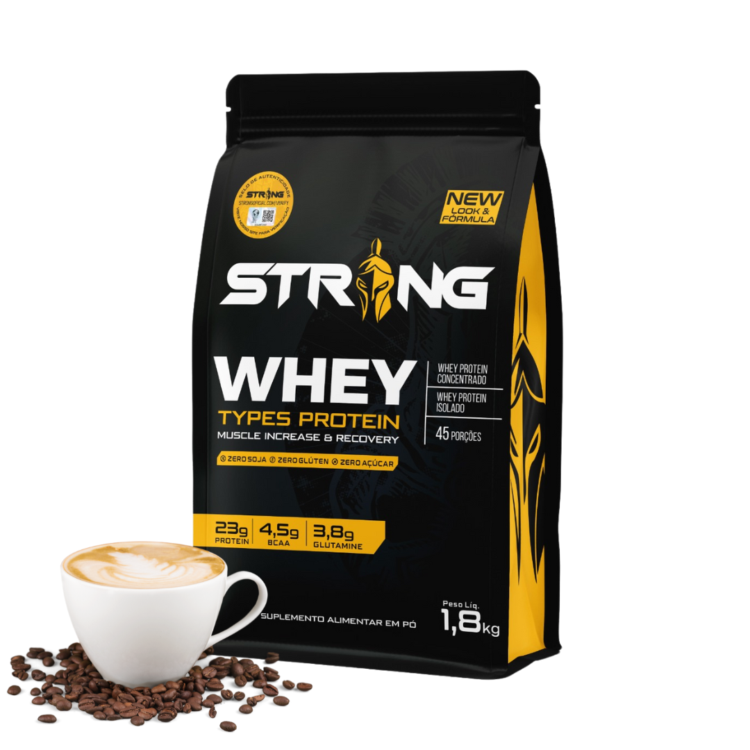 Whey Types Protein 1,8kg - Proteína para Alta Performance