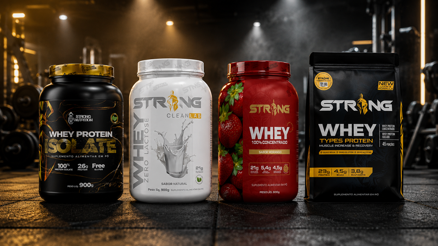 Qual Whey Strong Escolher? Guia Completo