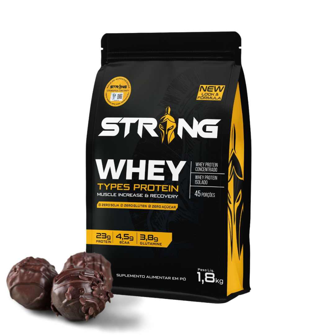 Whey Types Protein 1,8kg - Proteína para Alta Performance