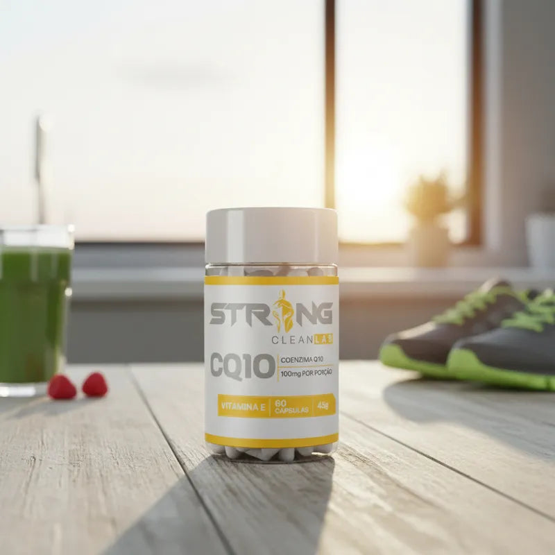 CQ10 60 Cápsulas - Energia Celular e Saúde Cardiovascular