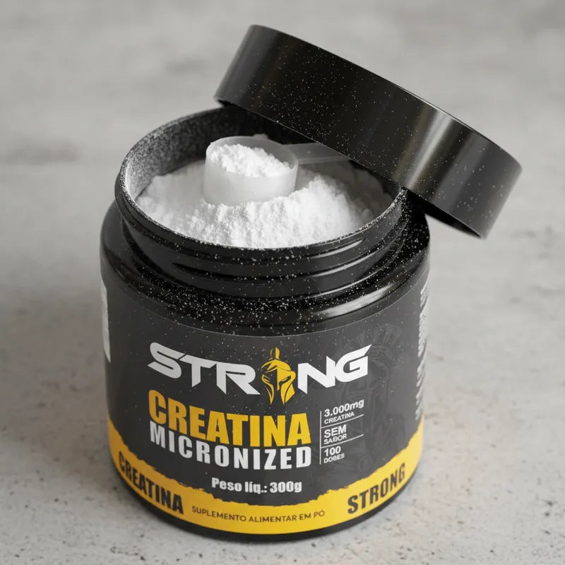Creatina Natural 300g - Força, Energia e Recuperação
