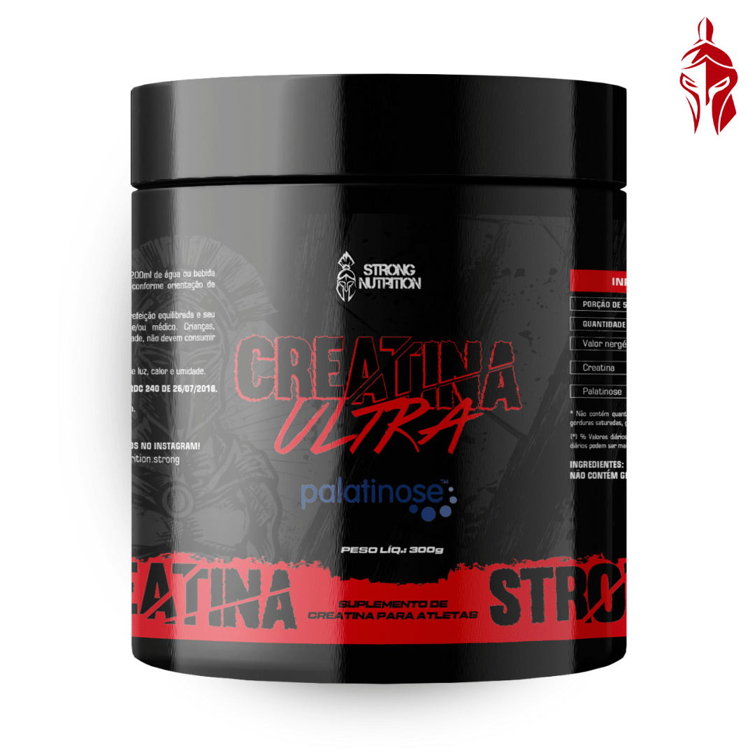 Creatina Ultra Strong 300g - Força, Potência e Explosão Muscular - Strong