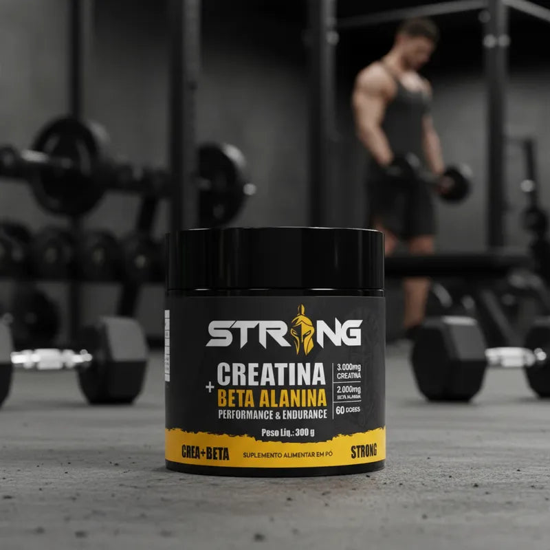 Creatina + Beta Alanina 300g - Performance e Resistência