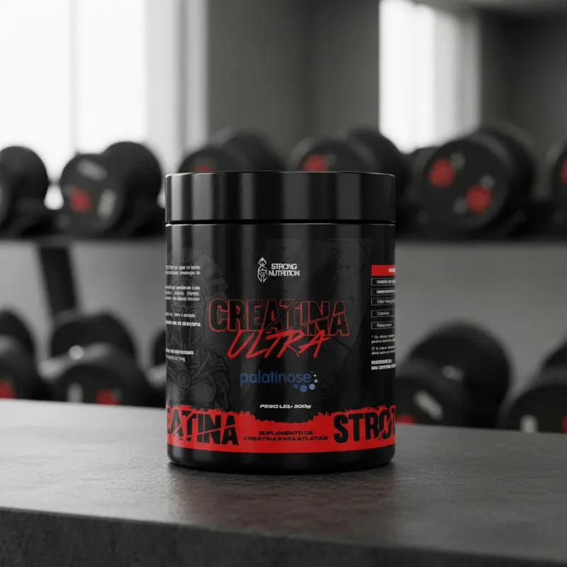 Creatina Ultra Strong 300g - Força, Potência e Explosão Muscular